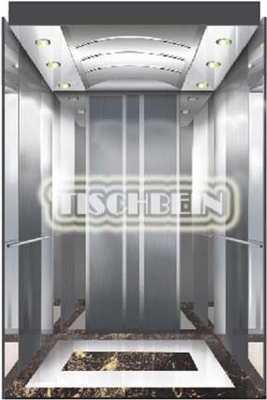 630kg 800kg 1000kg 1250kg Residential Passenger Lift With 1.5m/s Speed 150m Travel Height For Residential Building