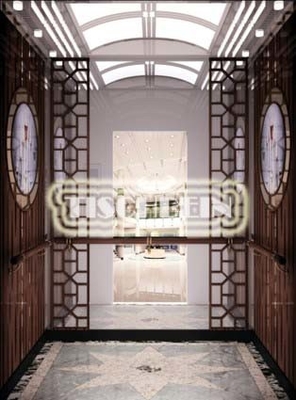 630kg 800kg 1000kg 1250kg Residential Passenger Lift With 1.5m/s Speed 150m Travel Height For Residential Building