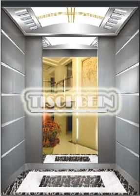 1.75m/S Residential Passenger Elevator 800kg 1000kg Traction Panoramic Elevator For Shopping Mall