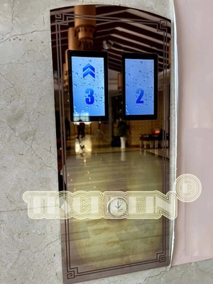 1.0m/S 1.5m/S Commercial Passenger Lifts 450kg-2000kg PVC Floor For Shopping Center Office Building