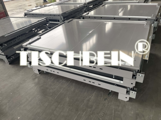 1.0m/S 1.5m/S Commercial Passenger Lifts 450kg-2000kg PVC Floor For Shopping Center Office Building