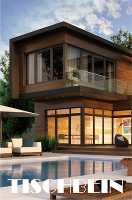 Luxurious Design Low Noise Operation Low Power Consumption Residential Home Elevator 3-5 Stops Wooden Handrail For Home