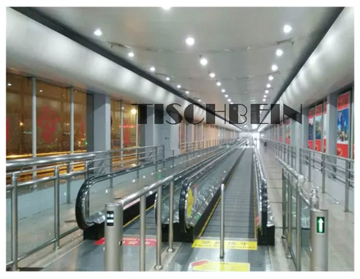 0.5m/s Stable Operation Anti-corrosion Truss Railway Station Moving Walkway 800mm 1000mm St St Pallet Large Traffic Load