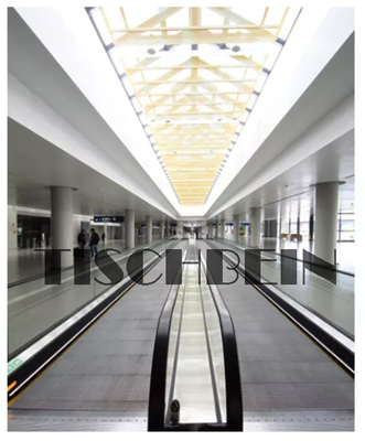 0.5m/s Stable Operation Anti-corrosion Truss Railway Station Moving Walkway 800mm 1000mm St St Pallet Large Traffic Load