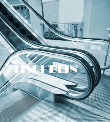 VVVF Strong Driving Force 12° 1000mm Width Moving Walkway Long Travel Distance For Shopping Mall Airport Railway Station