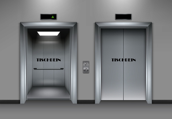 1.0m/s 1350kg 1500kg 1600kg 2000kg Glass Wall Hospital Elevator with Braille Button Alarm Bell For Medical Care Center