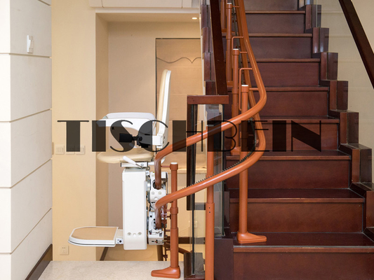 Government Office Wheelchair Lift 250kg Curcled Guide Rail Barrier-free Equipment For the Elderly Or Disabled Persons