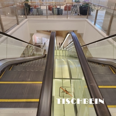 304 Stainless Steel VVVF Commercial Escalator For Hotel 1000mm Step